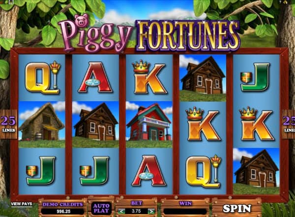 <strong></noscript>Piggy Fortunes: la fiaba dei tre porcellini e del lupo cattivo in una simpatica slot machine</strong>