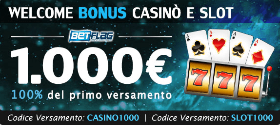 Bonus casinò play'n go no slot betflag