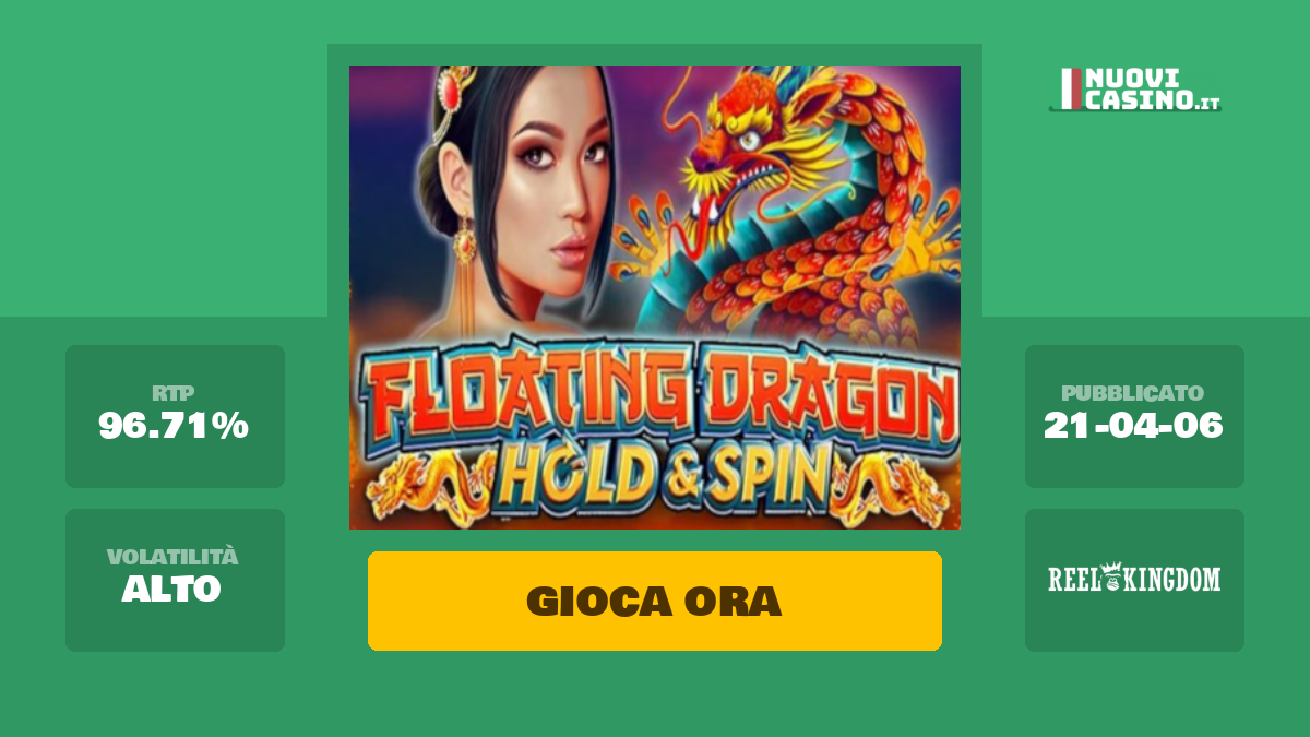 Floating Dragon Slot Machine – Gioca Gratis Online